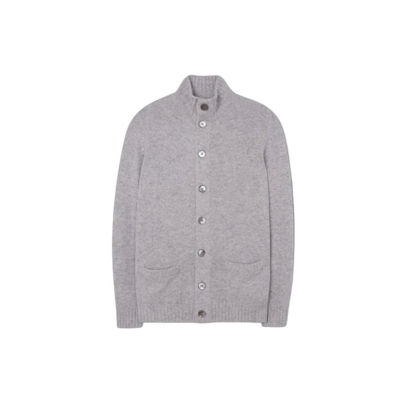 Mens Wool Sleeveless Cardigan