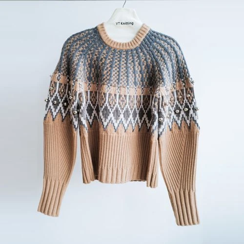 Oversized Black Cable Knit Sweater