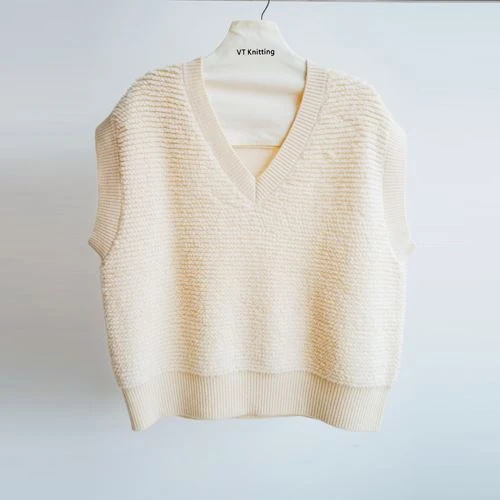 Sleeveless Cable Knit Turtleneck Sweater