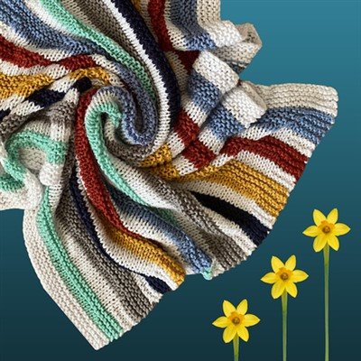 Oversized Knit Throw Blanket