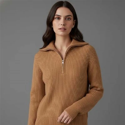 Wool Cable Knit Sweater