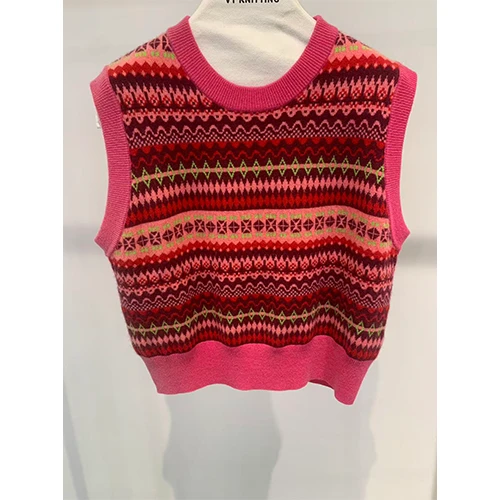 Wholegarment Knitted Sleeveless Sweater Vest best Wholegarment Knitted Sleeveless Sweater Vest best