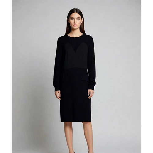 Women's Wrap Knit Dresses Women's Wrap Knit Dresses