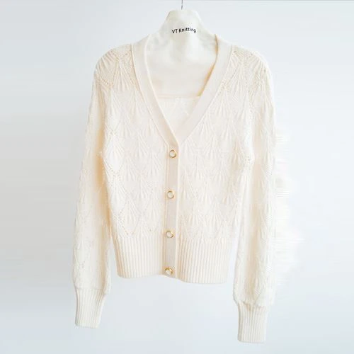 Wool Cable Knit Sweater Women's
